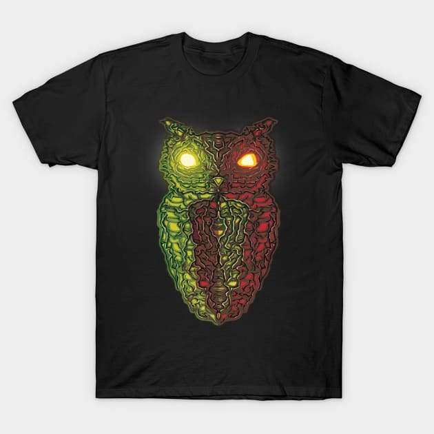 OwlGuts T-Shirt by orbitalcrown